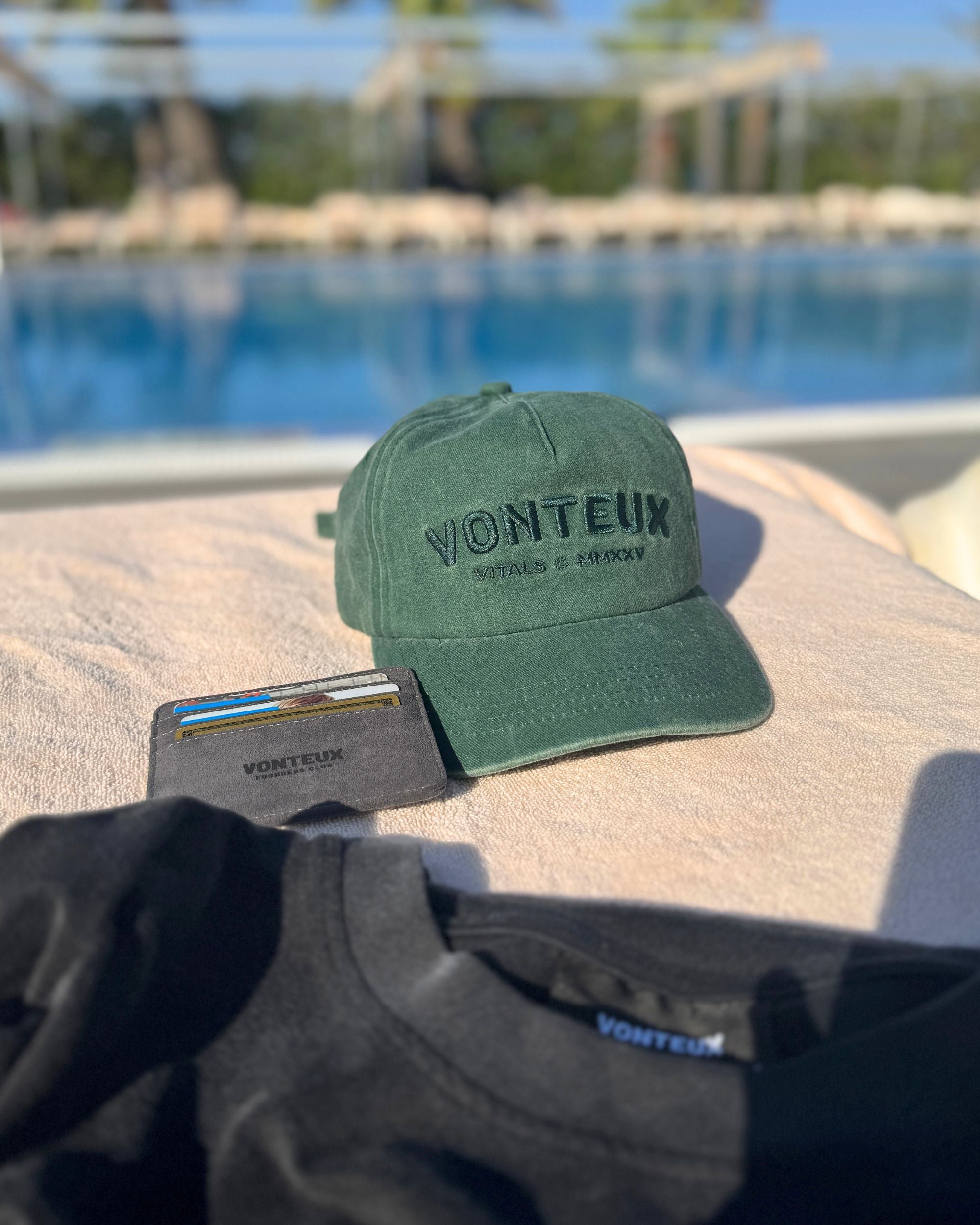 VITALS Tonal Embroidered Cap